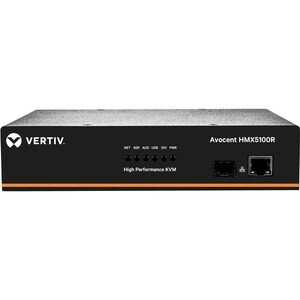 Vertiv AVOCENT HMX HMX5100R Digital KVM Console - Wired - 1 Remote User(s) - 100 m Range - WUXGA - 1920 x 1200 Maximum Vid
