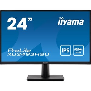 iiyama ProLite XU2493HSU-B1 60,5 cm (23,8 Zoll) Full HD LED LCD-Monitor - 16:9 Format - Mattschwarz - 609,60 mm Class - IP