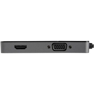 StarTech.com USB 3.0 to HDMI and VGA Adapter -4K/1080p USB Type A Dual Monitor Multiport Display Adapter Converter -Extern