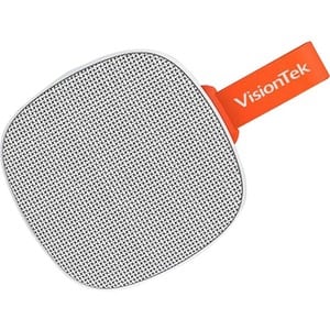 VisionTek Sound Cube Portable Bluetooth Speaker System - Gray - TrueWireless Stereo - Near Field Communication - Battery R