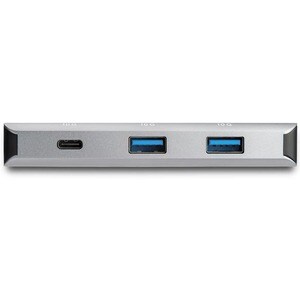 StarTech.com USB Hub - USB 3.1 Type C - External - Black, Space Gray - UASP Support - 3 Total USB Port(s) - 3 USB 3.1 Port