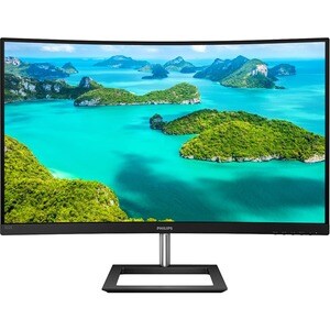 Philips 322E1C 32" Class Full HD Ecrã curvo Monitor LCD para gaming - 16:9 - preto texturizado - 80 cm (31,5") Viewable - 