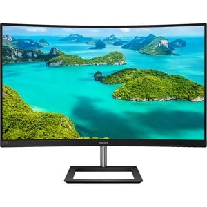 Philips 272E1CA 27" Class Full HD Ecrã curvo Monitor LCD para gaming - 16:9 - preto texturizado - 68,6 cm (27") Viewable -