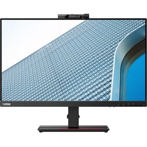 Lenovo ThinkVision T24v-20 23.8" Full HD WLED LCD Monitor - 16:9 - Raven Black - 24" Class - In-plane Switching (IPS) Tech