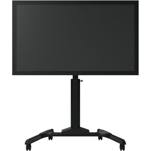 Chief Large Capacity Electric Height-Adjustable Mobile Flat Panel Cart - For Flat Panel Display - Black - 200 lb Capacity 