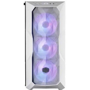 Cooler Master MasterBox MCB-D500D-WGNN-S01 Computer Case - Mid-tower - White - Mesh, Steel, Plastic, Tempered Glass - 4 x 