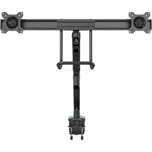 StarTech.com Desk Mount Dual Monitor Arm with USB & Audio, Slim Dual Monitor VESA Mount up to 32" (17.6lb/8kg) Displays, C