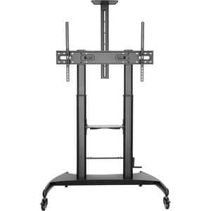 V7 TVCART2 Height Adjustable Display Stand - 152.4 cm (60") to 254 cm (100") Screen Support - 99.79 kg Load Capacity - 2 x