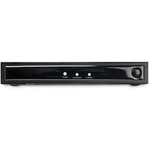 StarTech.com Signalwandler - Schwarz - Funktionen: Signalumwandlung, Videoskalierung - 1280 x 720 - HD - NTSC, PAL - HDMI 