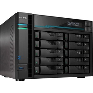 ASUSTOR Lockerstor 10 Pro AS7110T SAN/NAS Storage System - Intel Xeon E-2224 Quad-core (4 Core) 3.40 GHz - 10 x HDD Suppor
