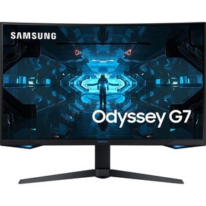 Samsung Odyssey G7 C32G75TQSN 31.5" WQHD Curved Screen Quantum Dot LED Gaming LCD Monitor - 16:9 - Black - 32" Class - Ver