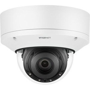Hanwha Techwin PND-A9081RV 8 Megapixel Indoor 4K Network Camera - Color - Dome - White - 98.43 ft Infrared Night Vision - 