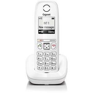 Gigaset AS405 DECT Cordless Phone - Cordless - Corded - 1 x Phone Line - 1 Simultaneous Calls - Speakerphone