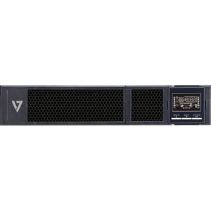 V7 UPS2URM1500DC-NC Double Conversion Online UPS - 1.50 kVA/1.50 kW - 2U Rack-mountable - AVR - 3 Hour Recharge - 2.60 Min