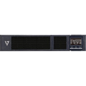 V7 UPS2URM1500DC-NC Double Conversion Online UPS - 1,50 kVA/1,50 kW - 2U Rackmontage - AVR - 3 Stunde(n) Recharge - 2,60 M