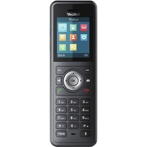 Yealink Ruggedized DECT Handset - Cordless - DECT, Bluetooth - 1.8" Screen Size - 1 Day Battery Talk Time - Black