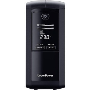 CyberPower Value Pro VP700EILCD Line-interactive UPS - 700 VA/390 W - Tower - AVR - 8 Hour Recharge - 1 Minute Stand-by - 