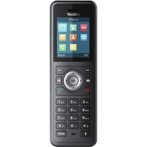 Yealink Ruggedized DECT Handset - Cordless - DECT, Bluetooth - 4.6 cm (1.8") Screen Size - 1 Day Battery Talk Time - Black