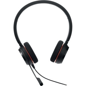 Auriculares Jabra EVOLVE 20 Cableado De Diadema Stereo UC - Negro - Biauricular - Supra-aural - 32 Ohm - 150 Hz a 7 kHz - 