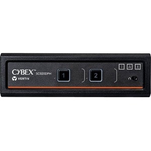 Vertiv Cybex SC900 Secure KVM | Dual Head | 2 Port Universal DisplayPort | NIAP version 4.0 Certified - Secure Desktop KVM