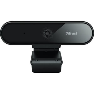 Trust Tyro - Webcam - 30 fps - Schwarz, Silber - USB 2.0 - 1920 x 1080 Pixel Videoauflösung - Autofokus - Mikrofon - Noteb