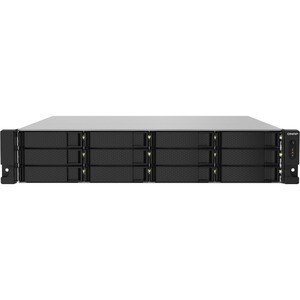 QNAP TS-1232PXU-RP-4G 12 x Gesamtzahl Einschübe SAN/NAS-Speichersystem - 512 MB Größe Flash-Speicher - Annapurna Labs Alpi