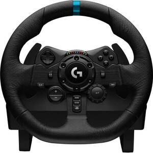 Logitech G G923 Gaming Steering Wheel - Cable - USB - PC, Xbox Series S, Xbox Series X - Black