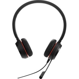 Jabra Evolve 30 II Headset - Stereo - USB Type C, Mini-phone (3.5mm) - Wired - 32 Ohm - 150 Hz to 7 kHz - Over-the-head, O