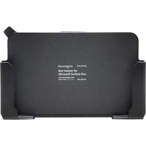 Kensington Carrying Case (Holster) Microsoft Surface Duo Smartphone - Black - Drop Resistant - Polycarbonate/Acrylonitrile