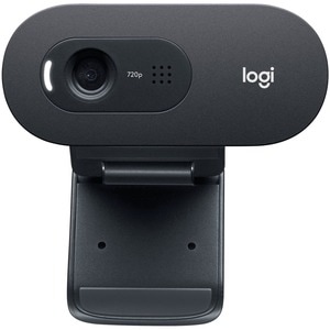 Logitech C505e Webcam - 30 fps - USB - 1280 x 720 Video - Fixed Focus - Widescreen - Microphone - Notebook, Monitor