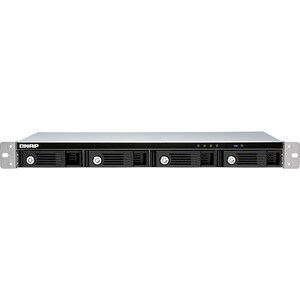 QNAP 4-bay Rackmount USB 3.0 RAID Expansion Enclosure - 4 x HDD Supported - 4 x SSD Supported - Serial ATA/600 Controller 