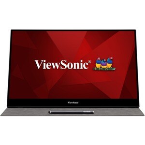 Monitor de pantalla táctil LCD ViewSonic TD1655 - 16"" (40.6cm) Class - 16:9 - 6.50ms - 15.6"" (39.6cm) Viewable - Project