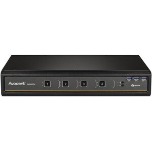 AVOCENT SwitchView 300 SV340DPH KVM-Switchbox - TAA-konform - 4 Computer - 1 Lokaler Benutzer(n) - 0 Remote-Benutzer(n) - 