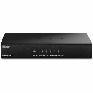 TRENDnet TEG-S350 5 Anschlüsse Ethernet-Switch - 2.5 Gigabit Ethernet - 2.5GBase-X - TAA-konform - 2 Unterstützte Netzwerk