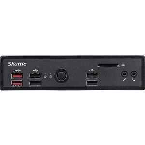 Shuttle XPC slim DS10U3 Barebone System - Slim PC - Core i3 8th Gen i3-8145U 2.10 GHz - 32 GB DDR4 SDRAM Maximum RAM Suppo