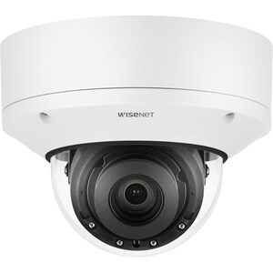 Wisenet XND-8082RV 6 Megapixel Indoor HD Network Camera - Color, Monochrome - Dome - Signal White - 131.23 ft Night Vision