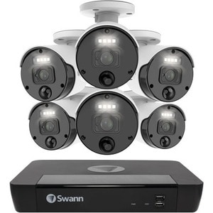 Swann Master 8 Channel Night Vision Wired Video Surveillance System 2 TB HDD - Camera, Network Video Recorder - 3840 x 216