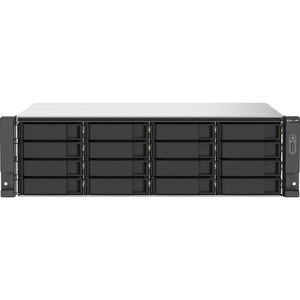 QNAP TS-1673AU-RP-16G 16 x Gesamtzahl Einschübe SAN/NAS-Speichersystem - 5 GB Größe Flash-Speicher - AMD Ryzen V1500B Quad