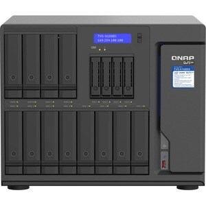 QNAP TVS-H1688X-W1250-32G 16 x Gesamtzahl Einschübe SAN/NAS-Speichersystem - 5 GB Größe Flash-Speicher - Intel Xeon W-1250
