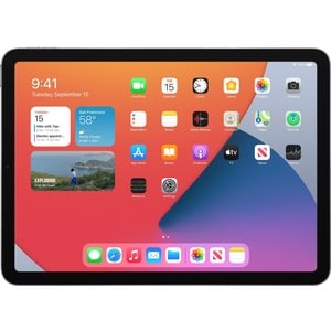 Apple iPad Air (4th Generation) Tablet - 27,7 cm (10,9 Zoll) RAM - 64 GB - iPadOS 14 - Grau - Apple A14 Bionic SoC - Liqui