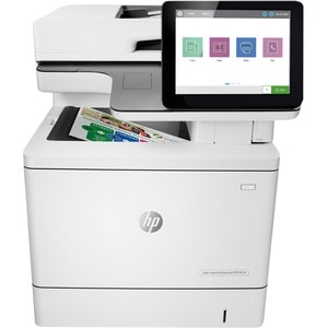 HP LaserJet Enterprise M578c Laser Multifunction Printer - Colour - Copier/Fax/Printer/Scanner - 40 ppm Mono/40 ppm Color 