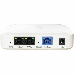 Digi EX12 2 SIM Ethernet, Cellular Modem/Wireless Router - 4G - LTE, HSPA+ - 1 x Network Port - 1 x Broadband Port - PoE P