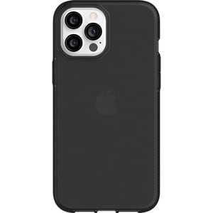 Survivor Clear For iPhone 12 Pro Max - For Apple iPhone 12 Pro Max Smartphone - Black - Drop Resistant, Shock Resistant, I