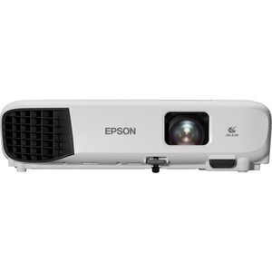 Epson EB-E10 3LCD Projector - 4:3 - 1024 x 768 - Front - 6000 Hour Normal Mode - 12000 Hour Economy Mode - XGA - 15,000:1 