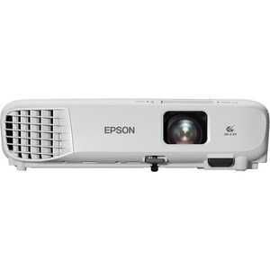 Epson EB-W06 3LCD Projector - 16:10 - White - 1280 x 800 - Front, Ceiling - 6000 Hour Normal Mode - 12000 Hour Economy Mod