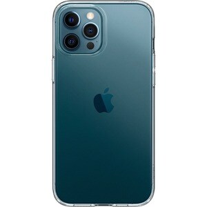 Spigen Liquid Crystal Case for Apple iPhone 12, iPhone 12 Pro Smartphone - Crystal Clear - Drop Resistant, Shock Absorbing
