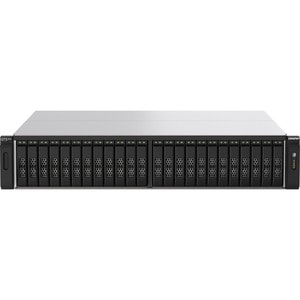 QNAP TS-H2490FU-7302P-128G 24 x Gesamtzahl Einschübe SAN/NAS-Speichersystem - 5 GB Größe Flash-Speicher EPYC 7302P Hexadec