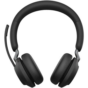 Jabra Evolve2 65 无线 头戴式 立体声 耳机 - 黑 - 双声道 - 上耳式 - 蓝牙 - C型 USB