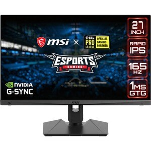 MSI Optix MAG274QRF-QD 27" WQHD Gaming LCD Monitor - 16:9 - 27" Class - Rapid IPS - 2560 x 1440 - 1.07 Billion Colors - G-
