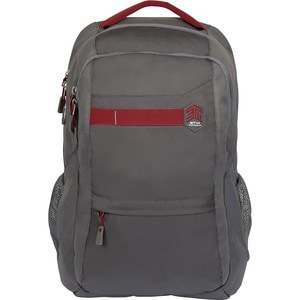 STM Goods Trilogy Carrying Case (Backpack) for 38.1 cm (15") Notebook - Granite Gray - Impact Resistant Interior, Moisture